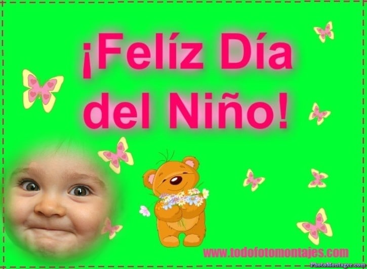 Fotomontajes del día del niño