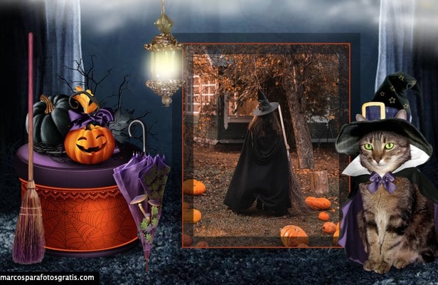 mejores marcos de fotos halloween crear gratis