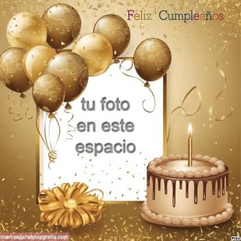 marcos de fotos gratis de feliz cumpleaños